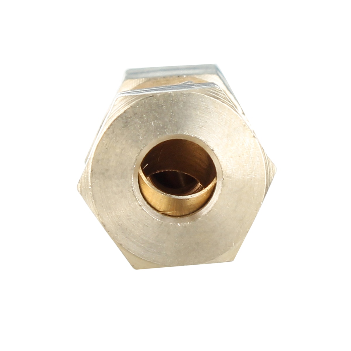 Accesorios de unión de línea de freno de latón, Kits de compresión de reductor recto, Conector de 3/16 "OD, tubería de freno hidráulico de 33x10mm, 5 uds.