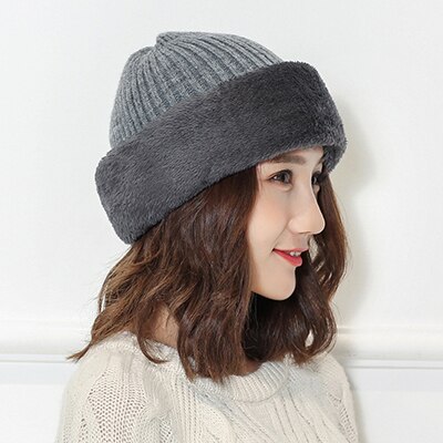Cocila Unisex Wintermütze – Strick-Beanie Aus Wolle, Warm & Kuschelig – In Oliv & Dunkelblau