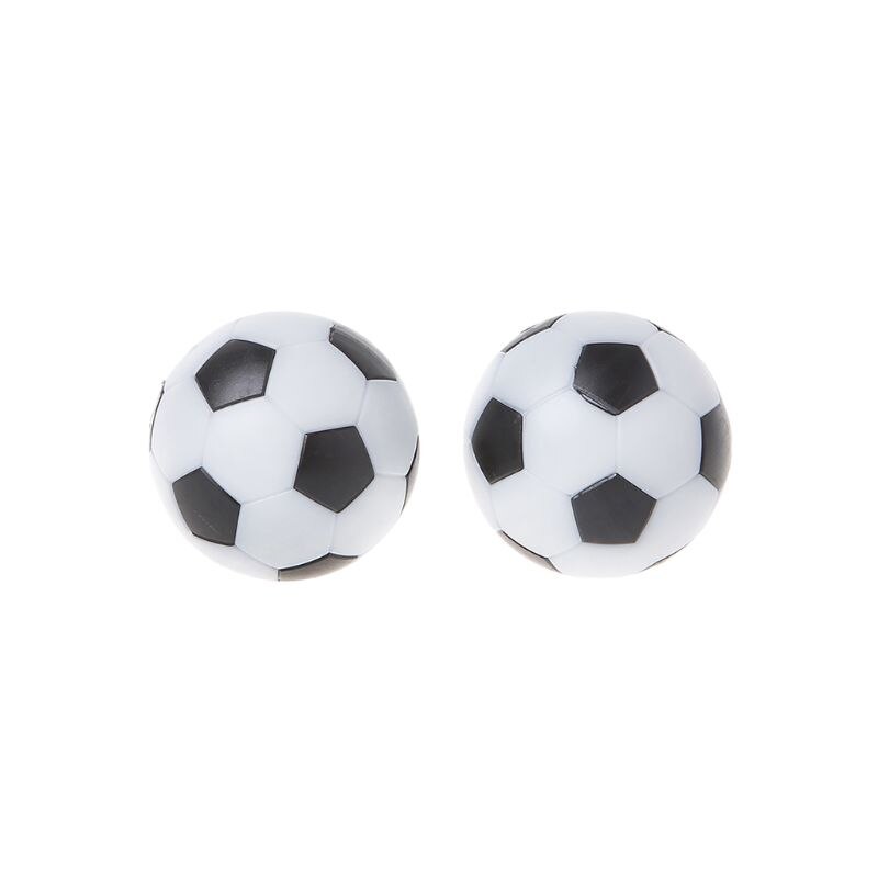 Pelota de fútbol de mesa de resina, juguete educativo de 32mm y 36mm para juegos de interior, 2 uds.