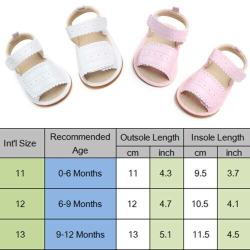 Zomer Peuter Baby Meisjes Sandalen PU Leer Zachte Zool Baby Mocassins Prinses Antislip Schoenen Kinderen Platte Sandaal