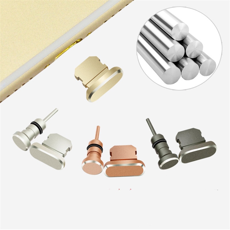 10pcs Anti Dust Plug Set For Iphone 11 XR XS Ipad Apple 8 Pin Charging Port Plug 3.5mm Earphone Plug Charge Port Headphone Jack