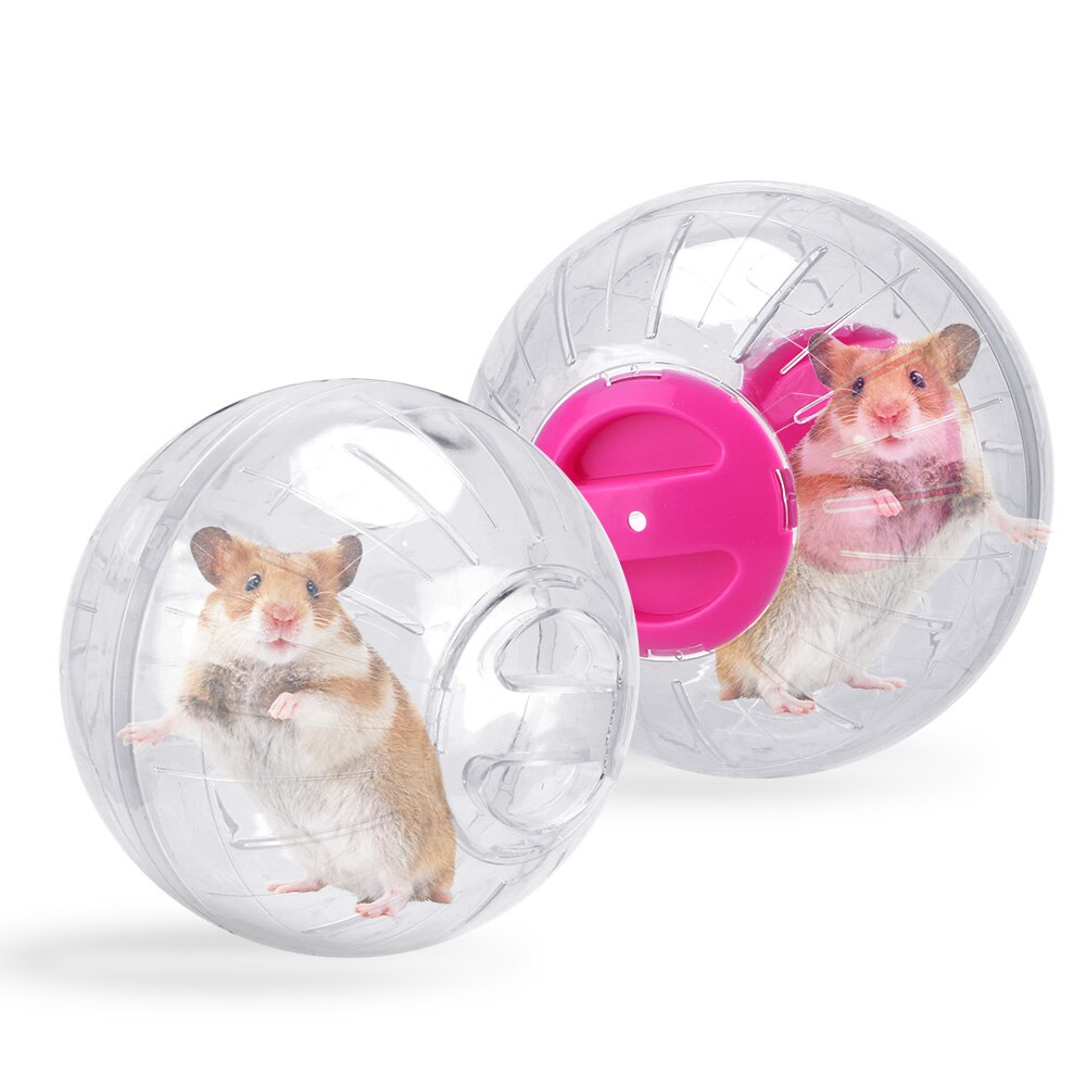 Plastic Portable Pet Rodent Mice Jogging Ball Hamster Running Balls Pet Play Toys Outdoor Sport Ball Hamster Gerbil Rat Exercise