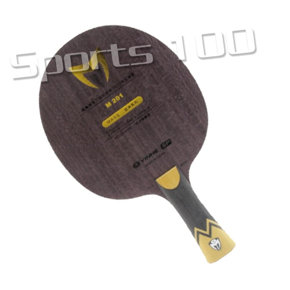 Yinhe PLC fiber table tennis blade M101 M201 Fiber Table Tennis Racket C.T.T.A.A. 5 PLY WOOD WITH 2 PLY PLC