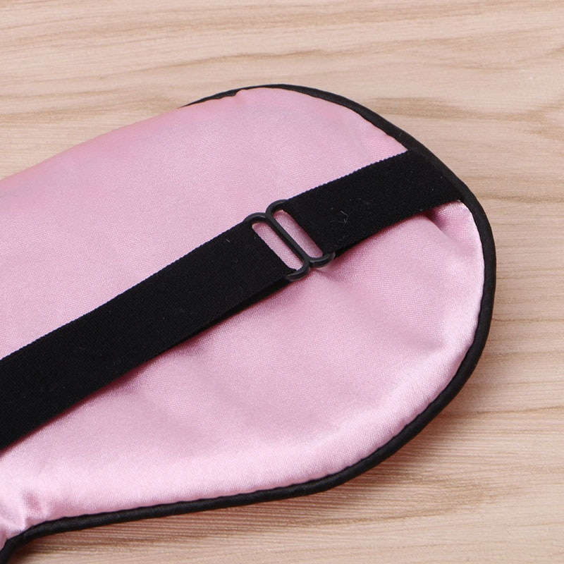 Øyenskygge øyelapp søt søvn øyemaske polstret skyggedeksel reiseavslapningshjelp bind for øynene! blå/rosa/lilla/grønn/beige 1pc