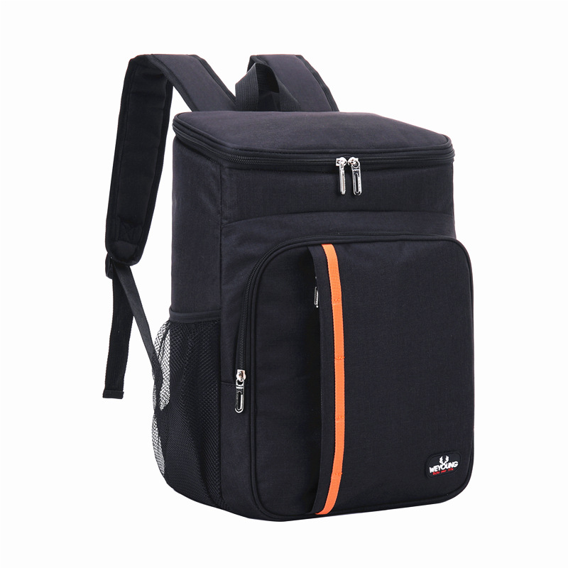 30 litres sac à dos thermique TOURIT bière sac isotherme étanche sac isolé voyage plage étanche stockage des aliments sac à déjeuner mochila: Black