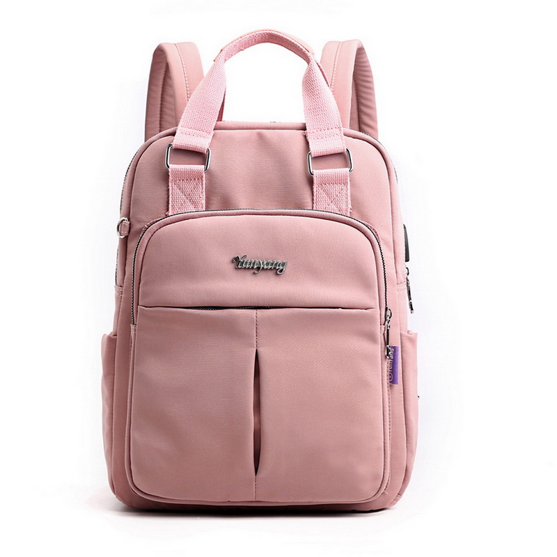 Girls Laptop Backpacks Pink Men USB Charging Bagpack Women Travel Backpack School bags Bag For boys Teenage mochila escolar