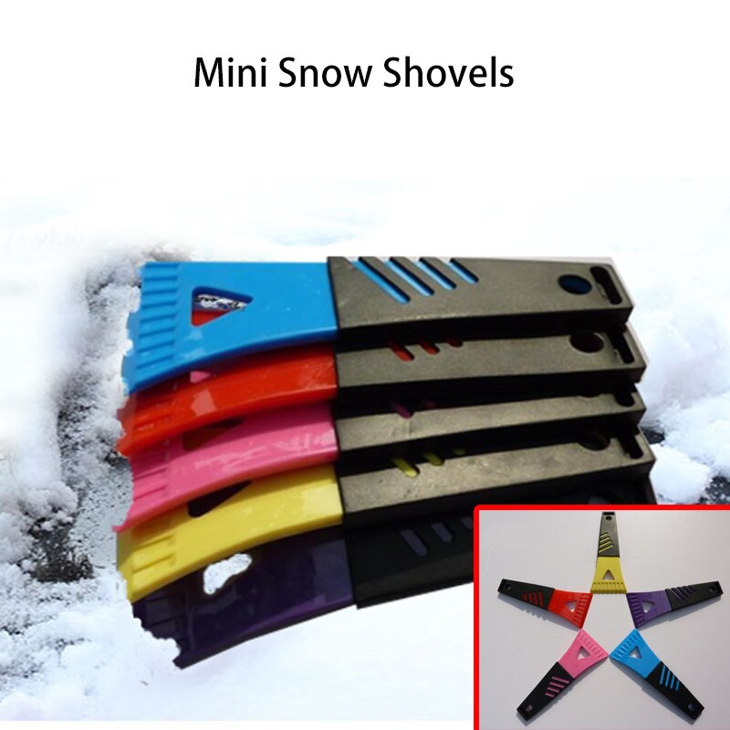 ZD 1X Car snow shovel Mini Snow scraping board For Mitsubishi lancer outlander Mazda 3 6 cx-5 Kia rio ceed sportage accessories