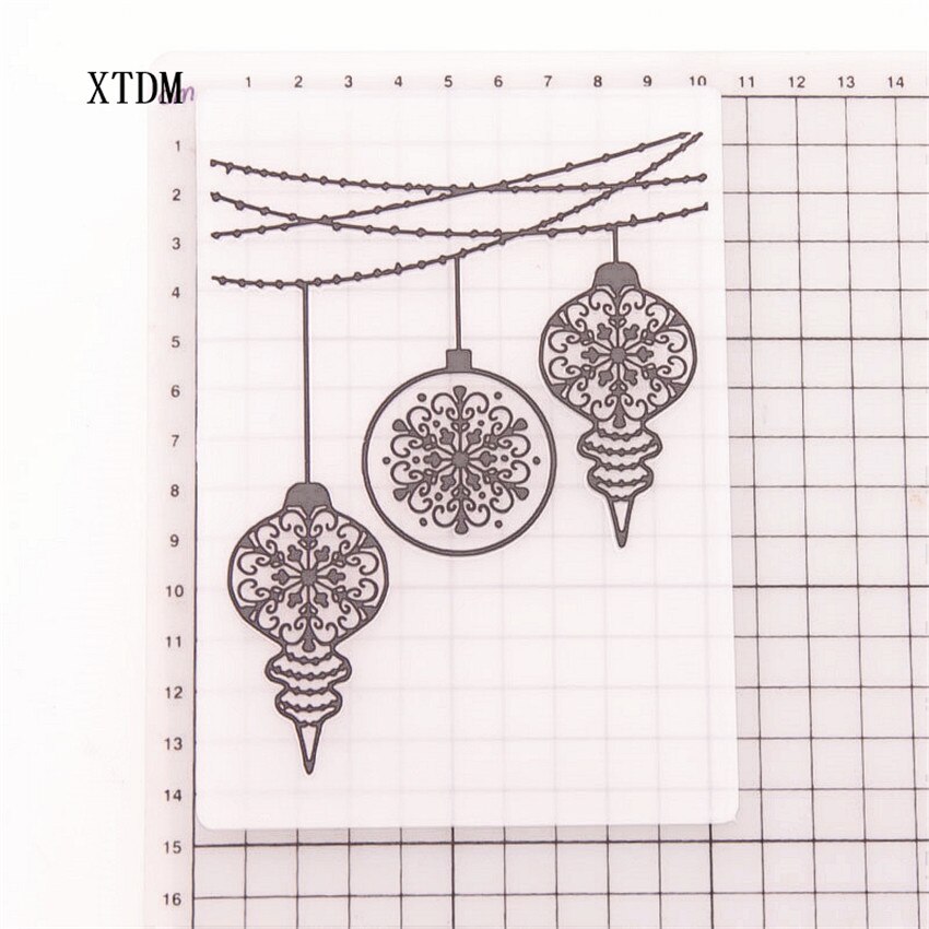 Easter plastic Lantern template craft card making paper card album wedding decoration Embossing folders