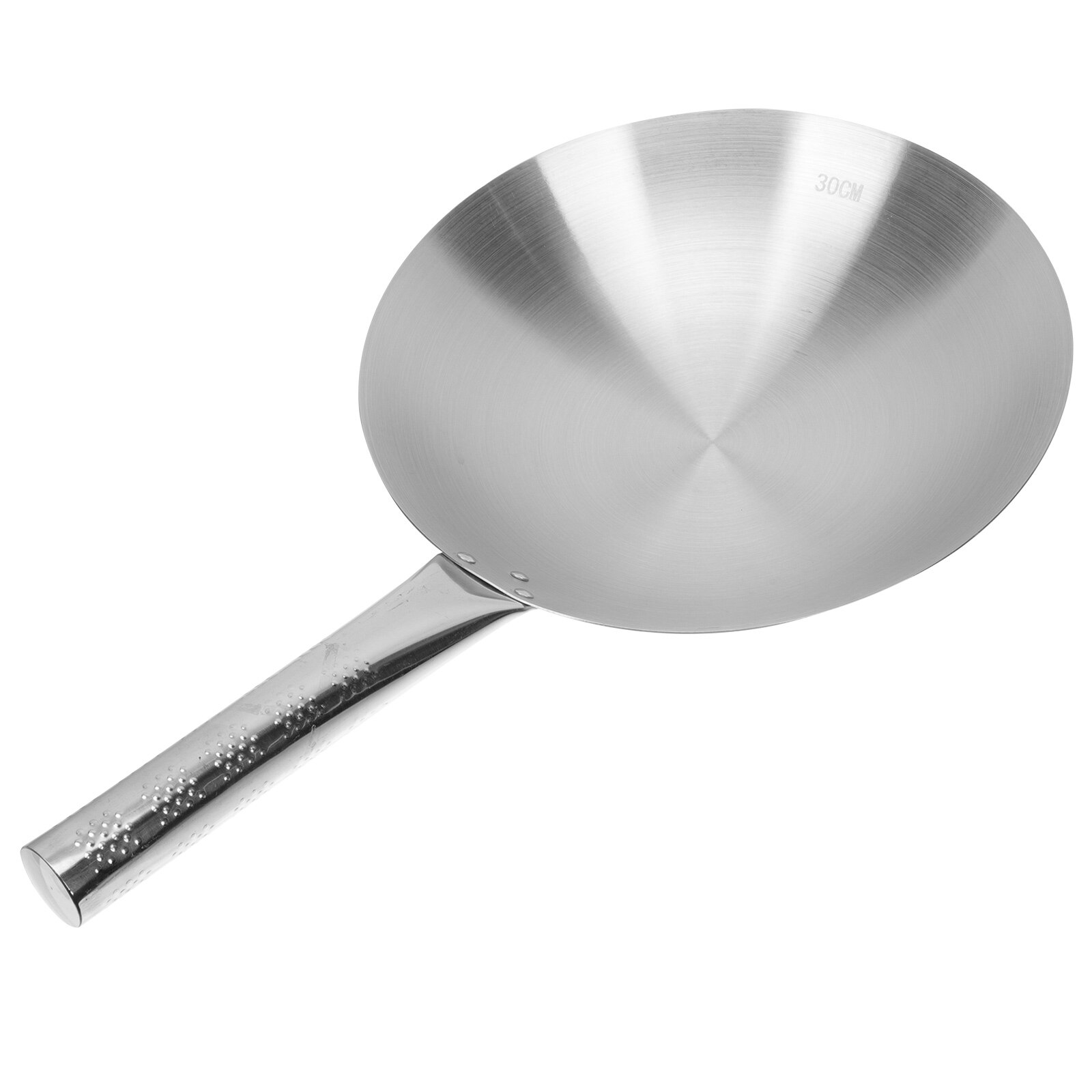 1Pc Rvs Wok Huishoudelijke Magnetische Zand Pan Non Stick Pan: Default Title