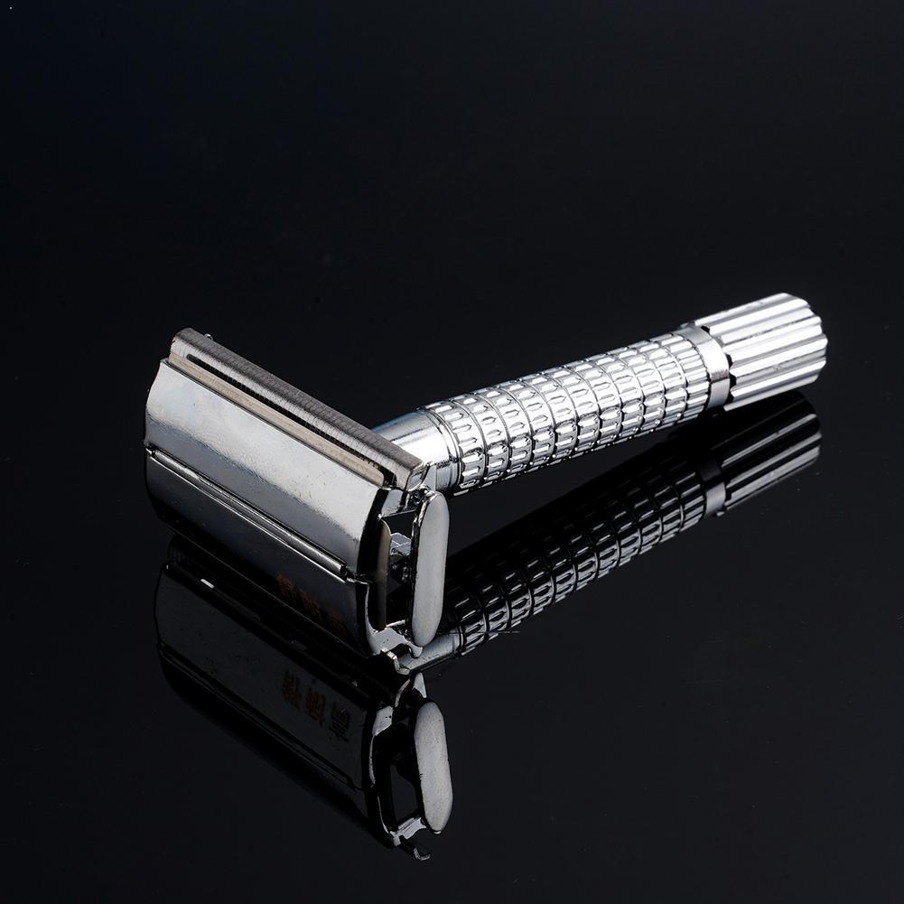 Adjustable Safety Razor and Base For Man Shaving Razor Classic 5 Razor Safety Blade With Y1N9