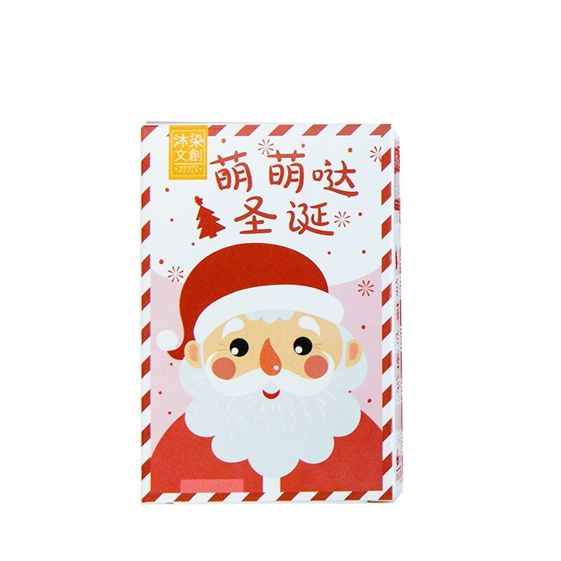 28 Sheets/Set Merry Christmas LOMO Card DIY Mini Greeting Card Warm Christmas Eve Wishes Message Card