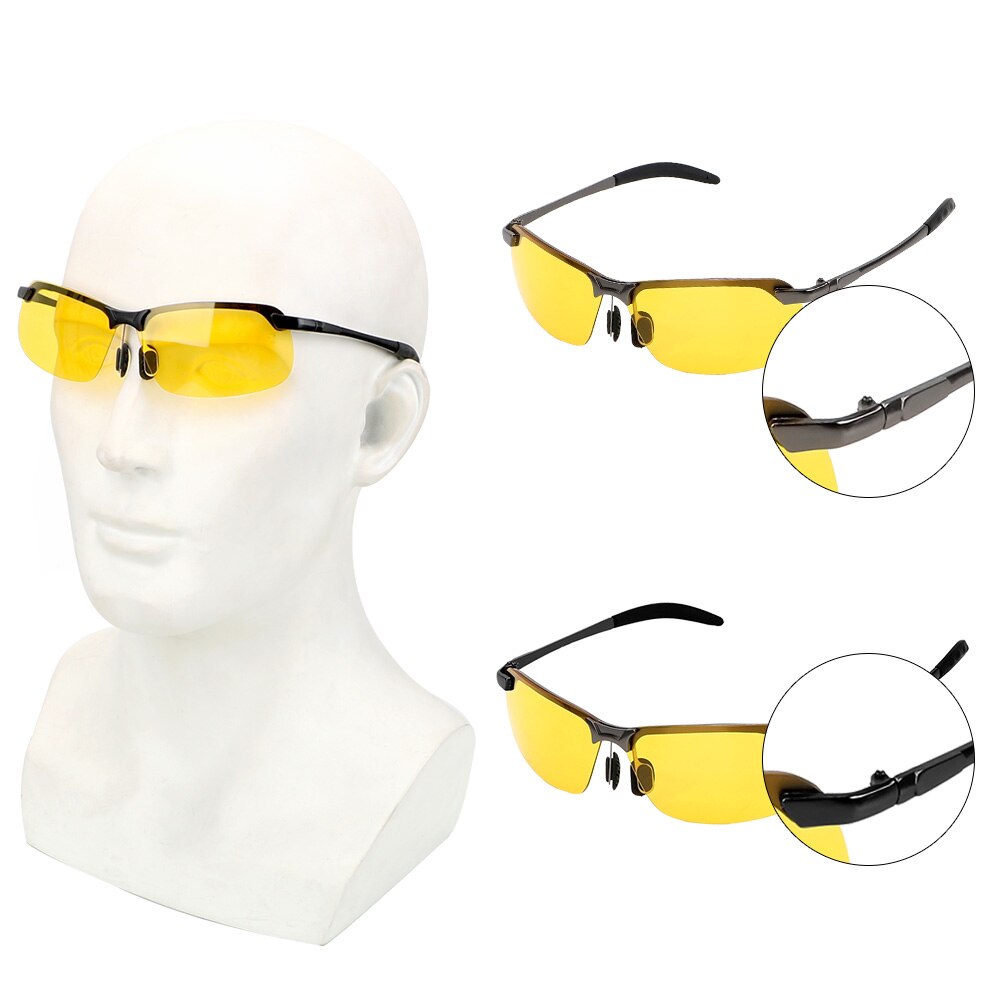 Polarized Sunglasses Night Vision Sun Glasses Car Styling UV Protection Eyewear UV400 Driving Glasses Car Driver Goggles
