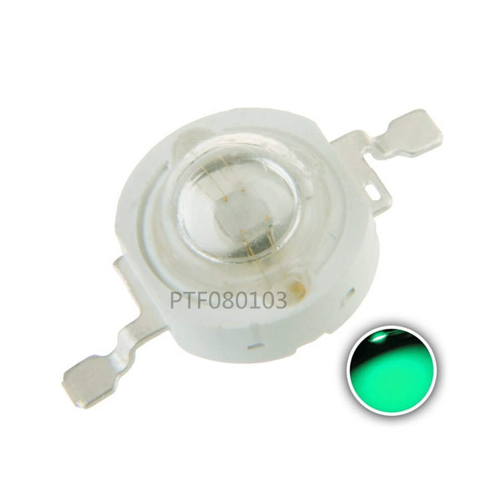 10 stks 3 W Turquoise Cyaan LEDs Diode Lamp Kralen Chip Emitter 700ma 3 Watt Chip type 500nm 505nm 510nm met/geen pcb