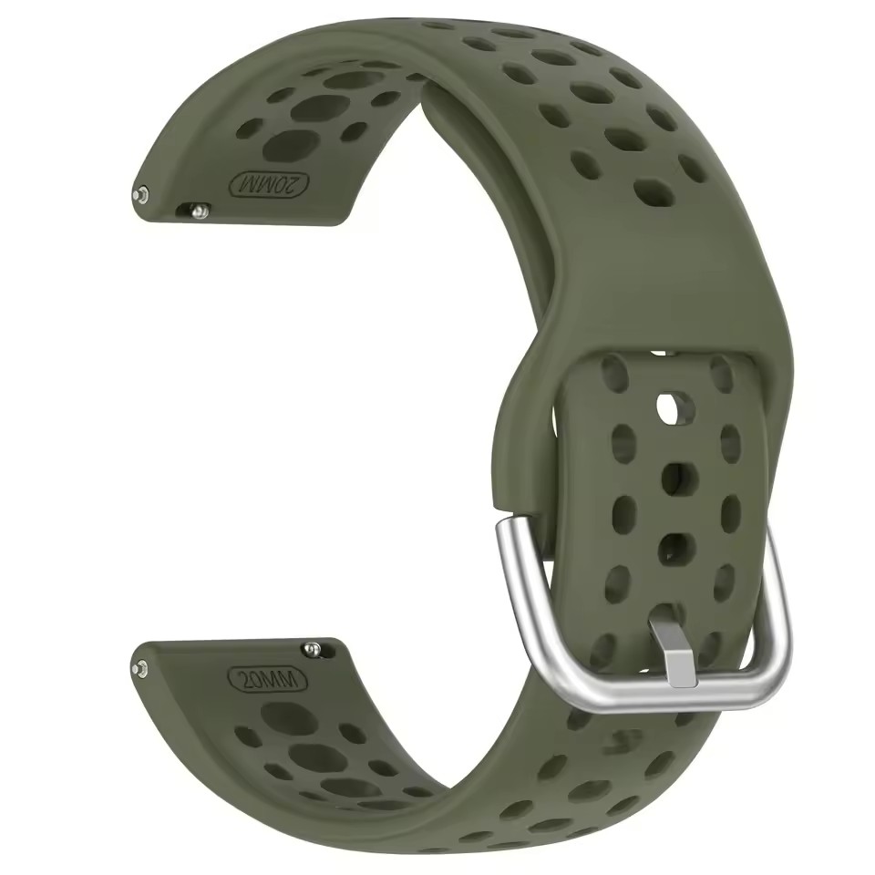 20mm Soft Silicone Watch Band for Original Amazfit Active 2 Smartwatch Strap Bracelet Active2 Watchband Sport Wristband: 41mm / Sand Pink