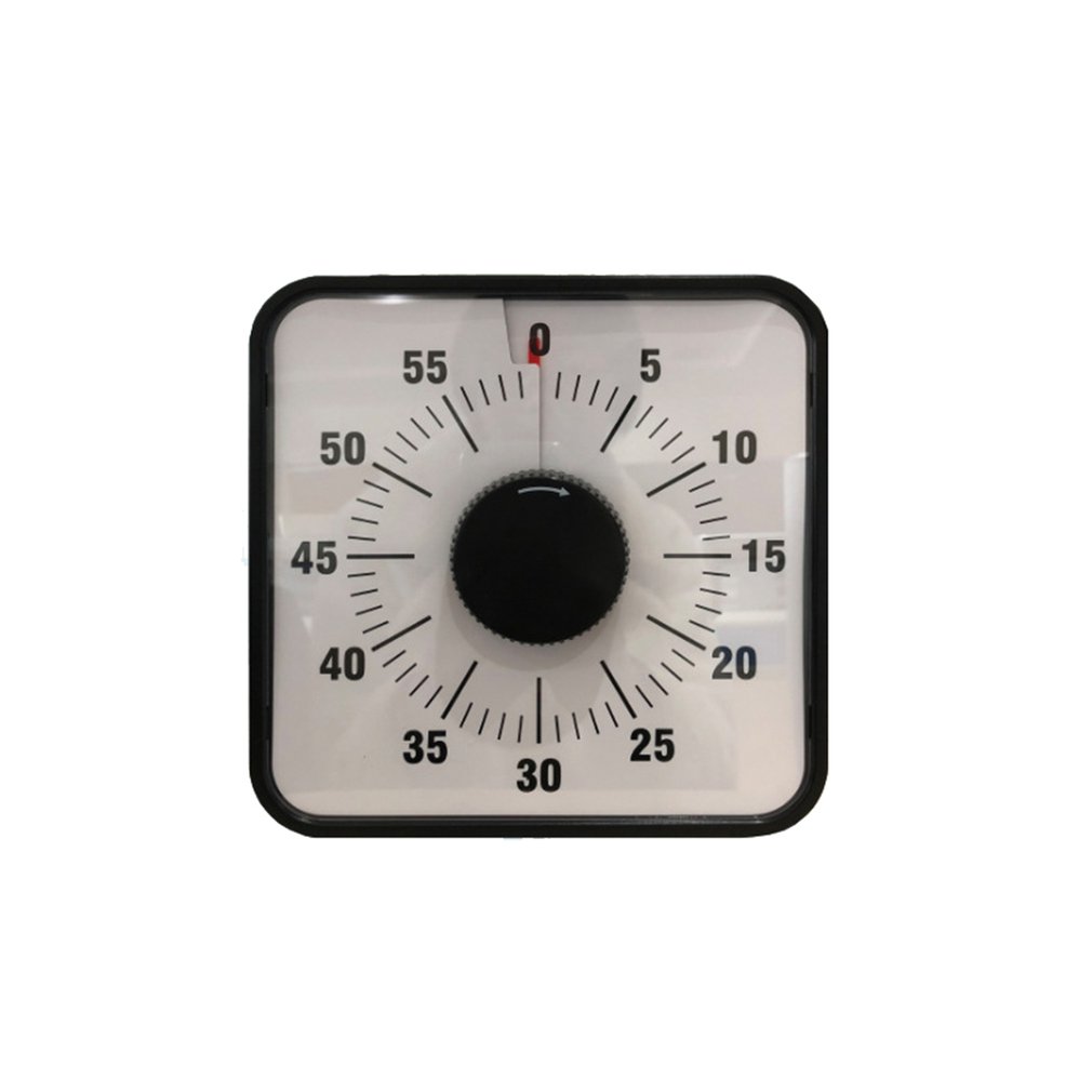 Timer Alarm Clock Alarm Clock Kitchen Timer 60-Minute Mechanical Visual Cooking Timer Time Management Reminde