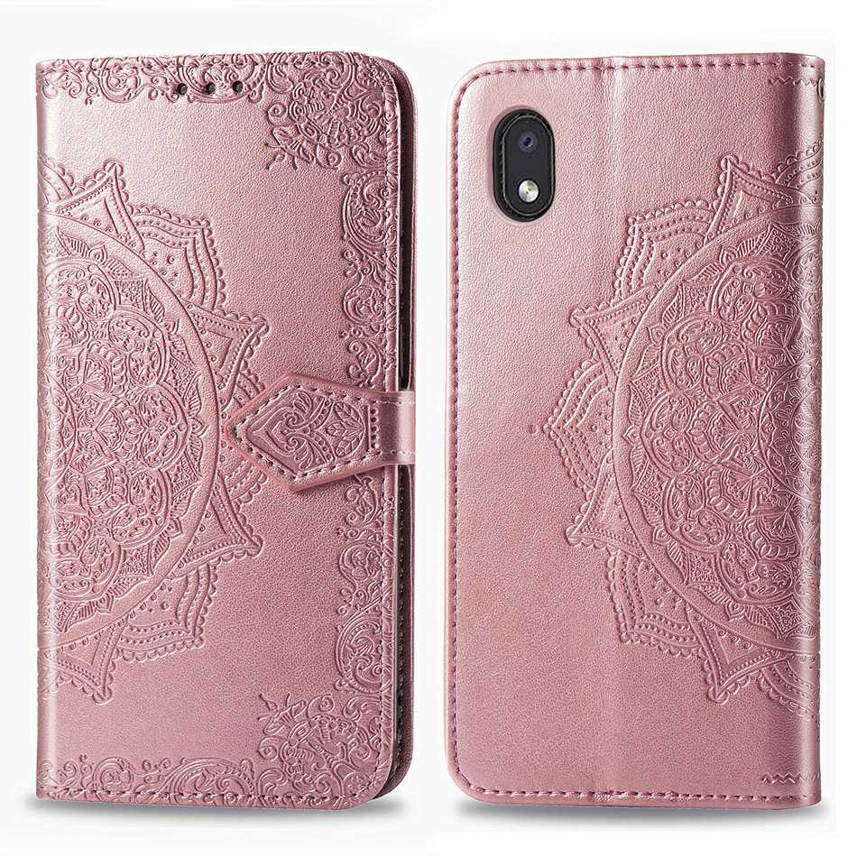 Flip Wallet Pu Leather Case Voor Samsung Galaxy A01 Core Case Voor Galaxy A01 Core Achterkant Kaartsleuf Telefoon gevallen