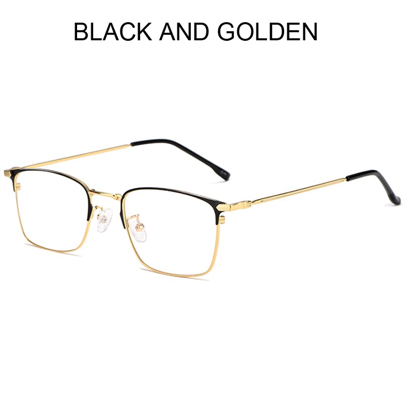 Handoer Full Rim Optical Glasses Frame for Women Eyewear Spectacles Glasses Optical Prescription Frame Vintage Eyewear, 2 Styles: 1591 Black Gold