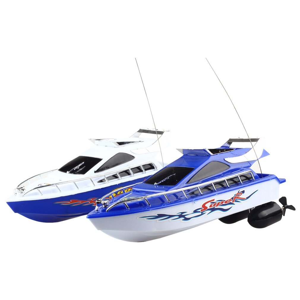 Rc Speedboot Super Mini Elektrische Afstandsbediening Hoge Snelheid Boot 4-CH Rc Boot Spel Speelgoed Kinderen Speelgoed