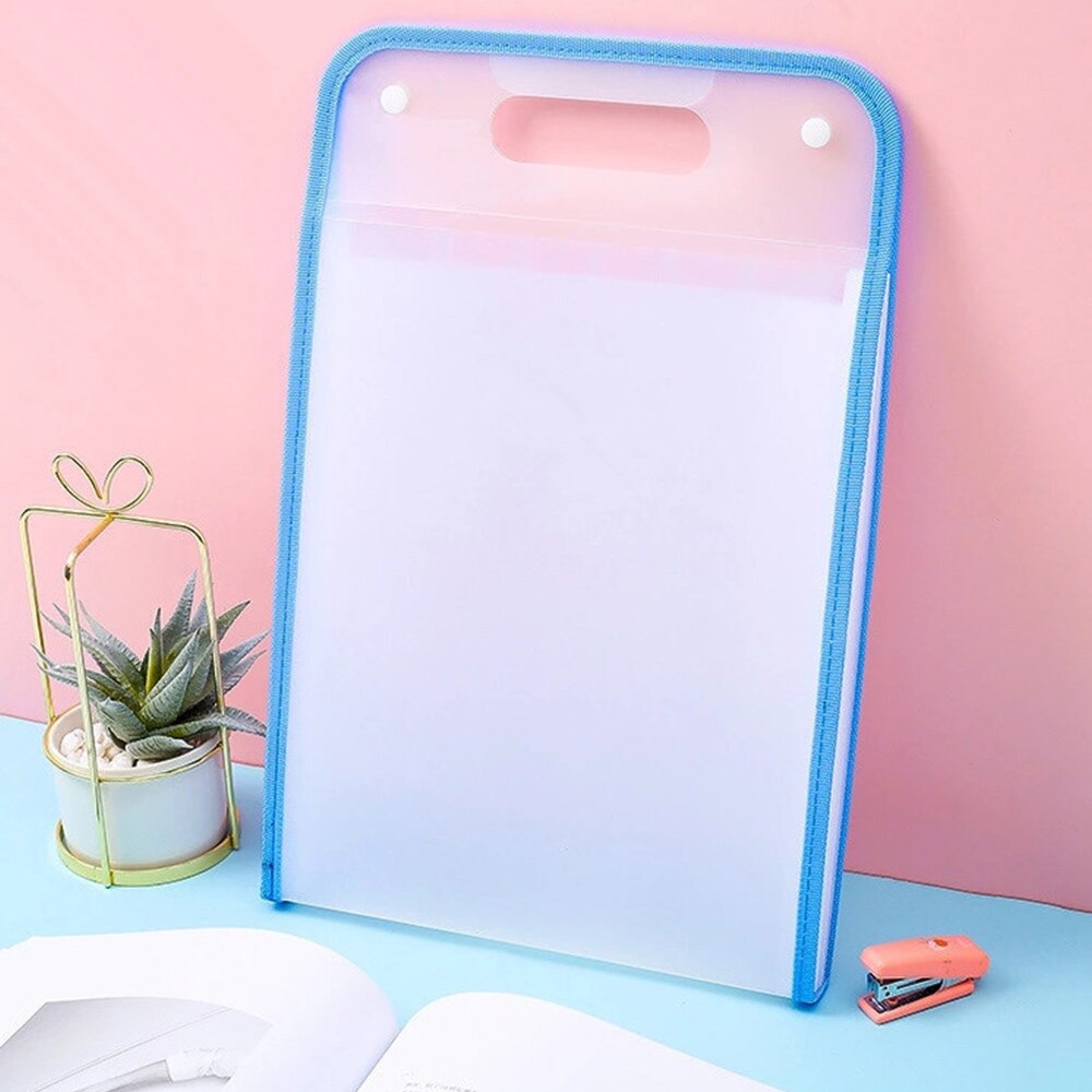 A4 Expanding File Folder 13 Grids Document Office Supplies Business Organizer Stationery File Bag Pouch Receipt Folder: 5