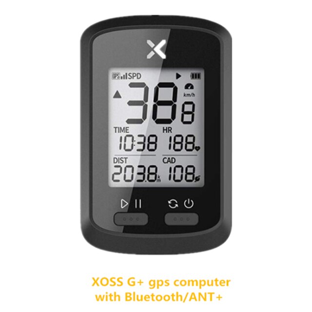 XOSS G/G+ Cycle GPS Computer Bicycle Bluetooth Code Table Mountain Road Bike Wireless G/G+ Speedometer XCADEY Senor: XOSS G 2