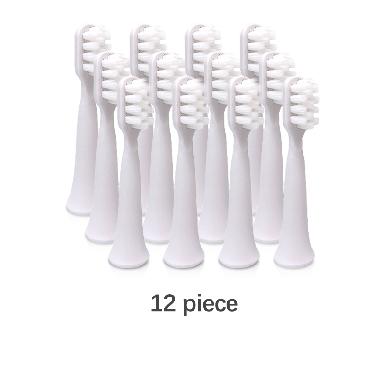 Replacement Brush Heads Compatible With Xiaomi Mijia T100 Smart Electric Toothbrush Heads Cleaning Whitening 4/8/12/20 pcs: 12pcs
