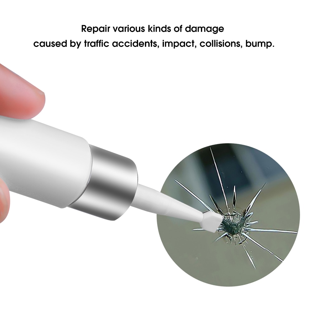 Auto glas ridse revne gendanne værktøj bil forrude reparation harpiks kit diy bilrude reparationsværktøj vindue glas hærdning lim