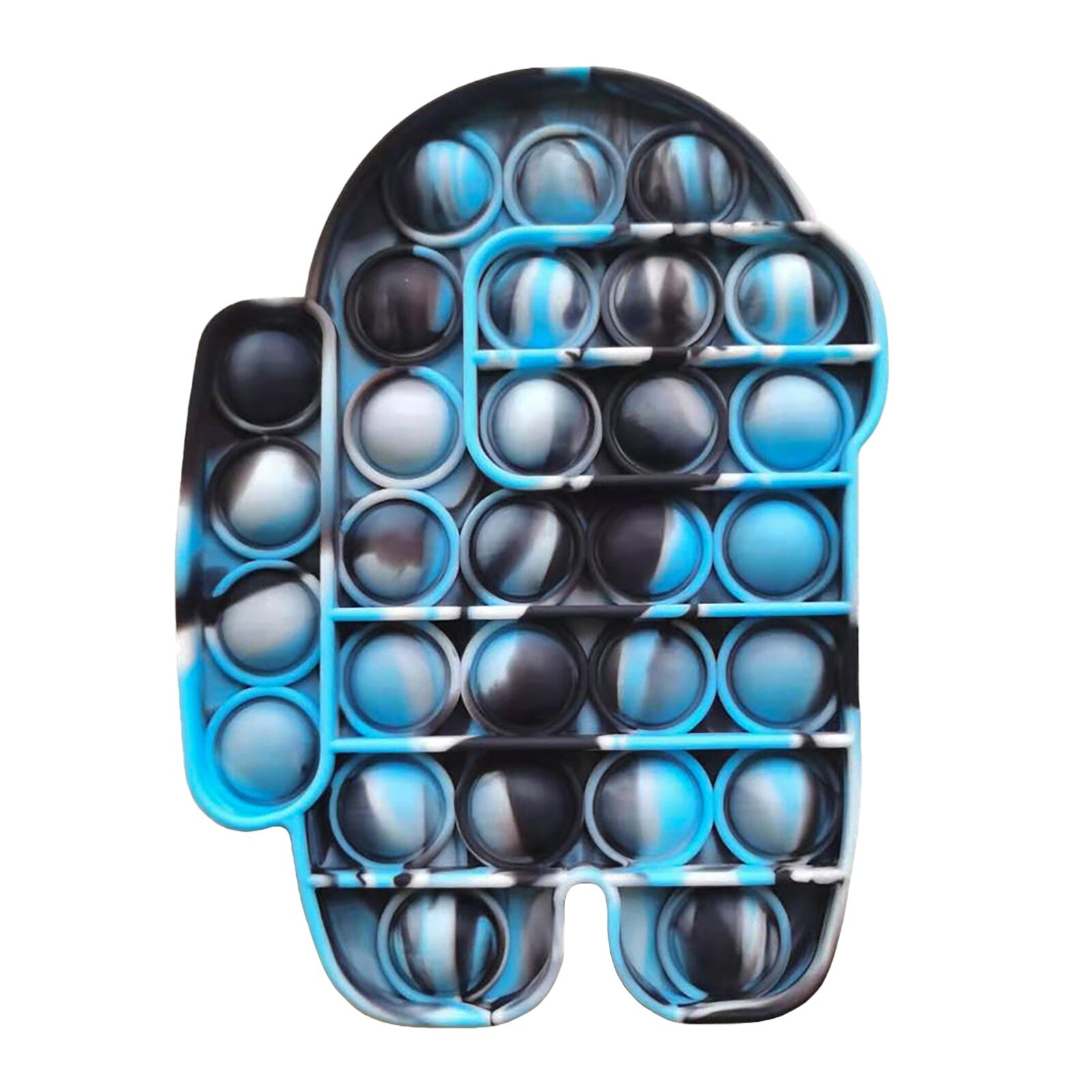 Push Pops Bubble Sensory Toy Autism Special Needs Stress Reliever Helps Relieve Stress and Increase Focus Soft Squeeze Kid Toys