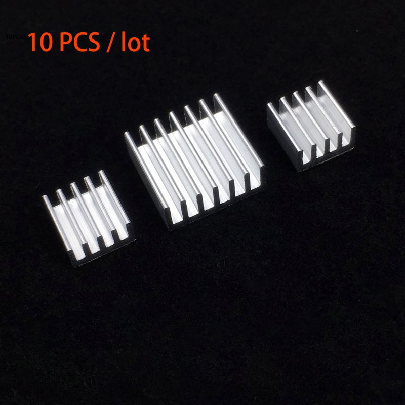 30PC Raspberry Pi 3 Heat Sink Aluminum Cooler Radiator for Raspberry Pi 3 Model B 3B Plus Heatsinks 10 Big + 20 Small