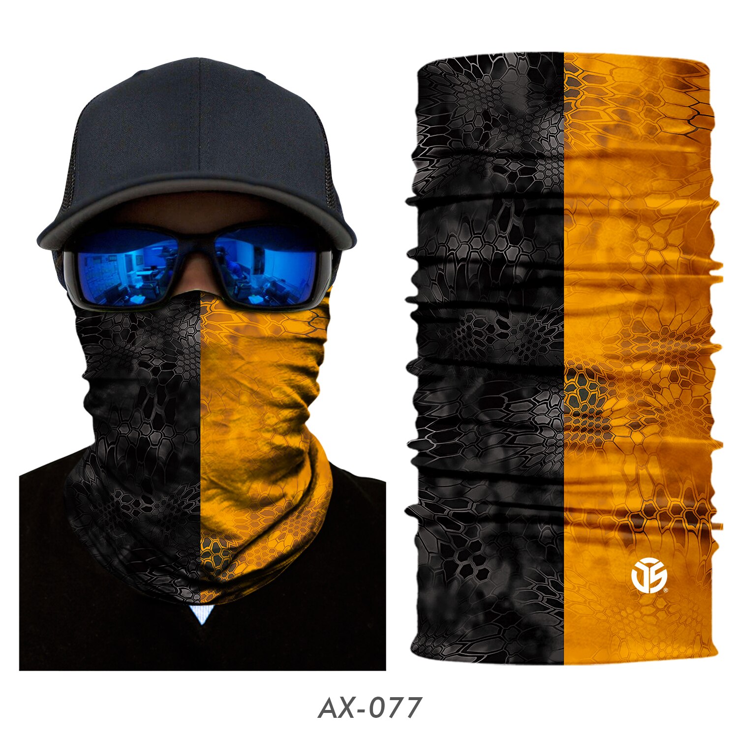 Masque facial magique sans couture, Bandana, cagoule, moto, Ski, soleil, écharpe, pêche, conduite, guêtre coupe-vent pour hommes et femmes: 77
