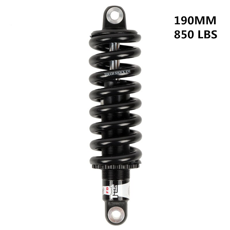 Bike Rear Shock Absorber Suspension Shocks Spring Durable Downhill Mountain Bike shock 165/190MM*550/650/750/850LBS