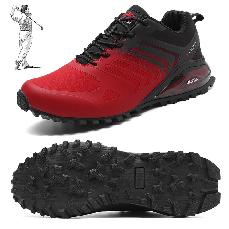 Training Golf Shoes Men Spikeless Golf Sneaker Big Size Golf Shoes 15 Size 41-50 Walking Sport Shoes Anti Slip Tour Golf Men