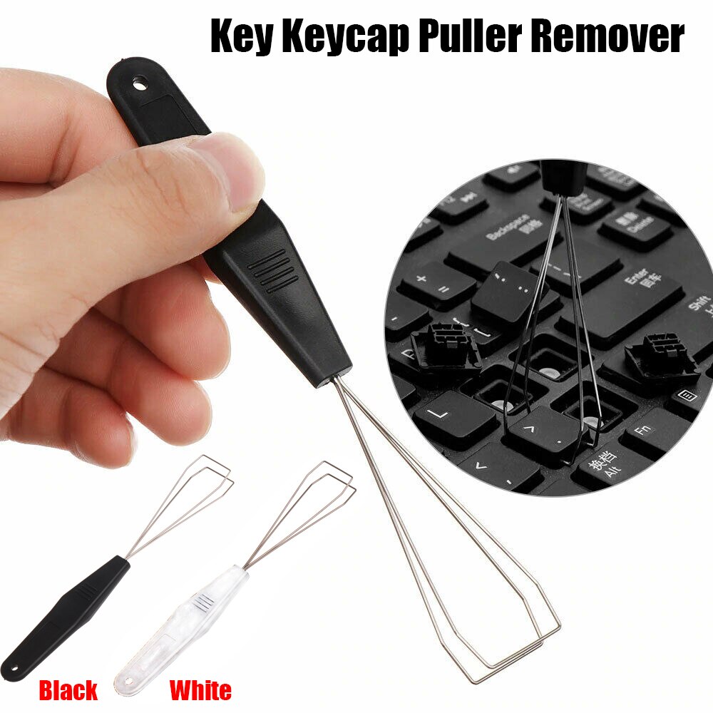 1PC Useful Key Cap Puller Simple Metal Mechanical Keyboard Remover Dust Collector Laptop Cleaner Gadgets Cleaning Tool