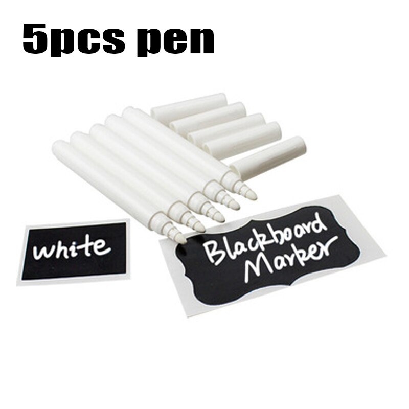 60pcs Round Shape Label Stickers Mark Spice Jar Stickers for Crafters Home Cooks Spice Bottles Labels: 5pcs pen