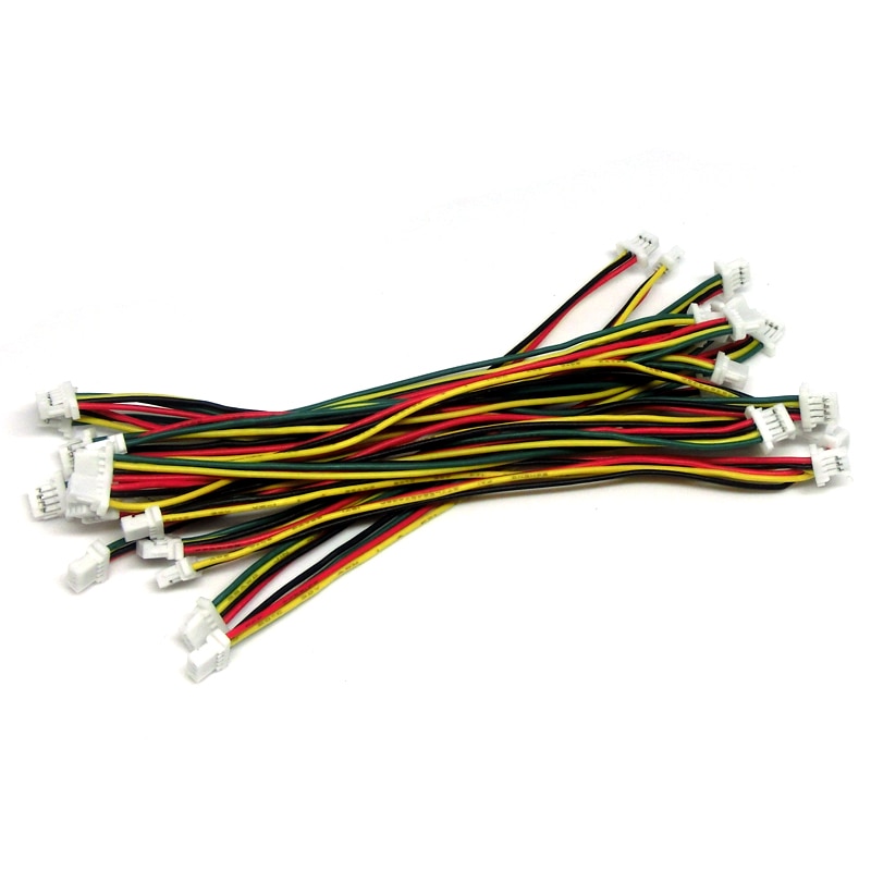 Lot De 20 Connecteurs JST SH 1.0 Mm 3 Broches – Mâle Avec Câble 15 Cm & Femelle - 7