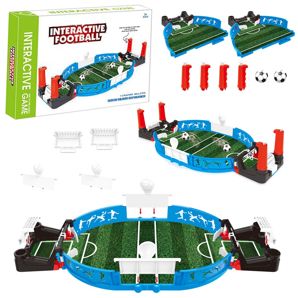 Mini Voetbal Tafelblad Arcade Board Game Voetbal Tafel Spel Kinderen Concurrerende Voetbal Speelgoed Familie 2-Speler Speelgoed Voor kids