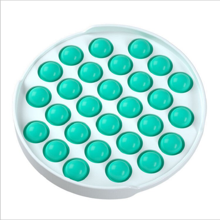 Colorful Fidget Push Pops Bubble Sensory Squishy Stress Reliever Autism Needs Anti-Stress Pop-It Rainbow Adult Children Toys: 4