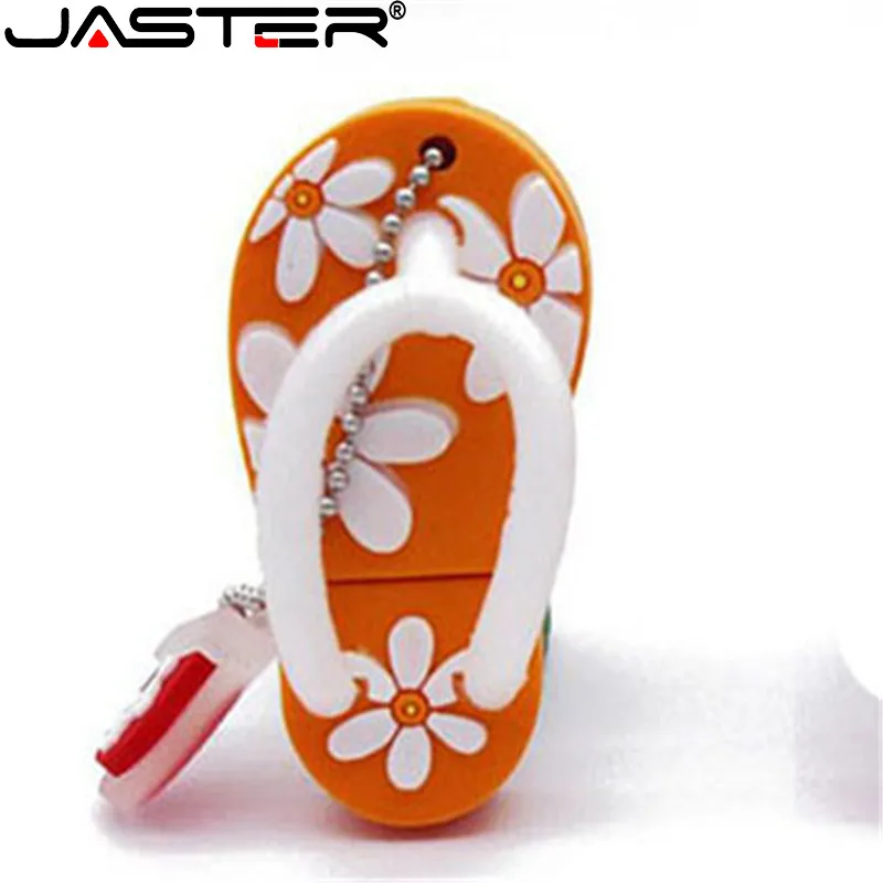 JASTER carino cartone animato USB 2.0 veloce unità 128GB ciabatta modello penna unità 64GB memoria bastone ad alta velocità 32GB regalo per bambini U disk