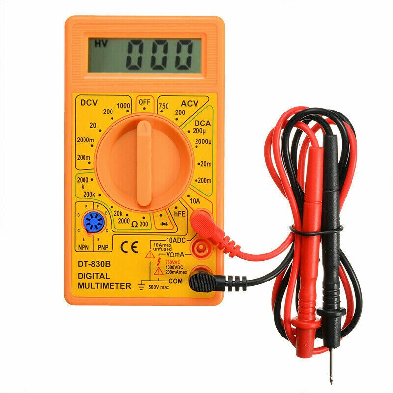 Digital Multimeter Specifications Multimeter with Max AC Voltage Range 1000V
