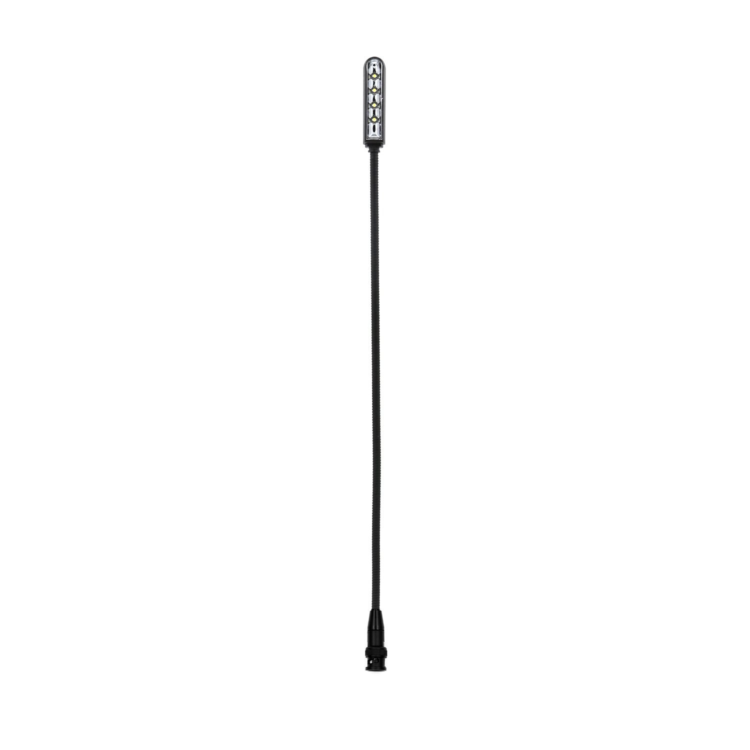 Lámpara BNC de 12V y 0,5 W, luz LED de cuello de cisne para consola, lámpara mezcladora led bnc