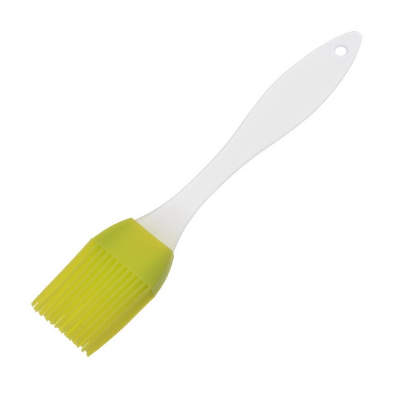 Siliconen Bbq Borstel Flexibele Zachte Olie Borstel Hittebestendig Basting Pastry Brush Keuken Grillen Marinat Bakken: green