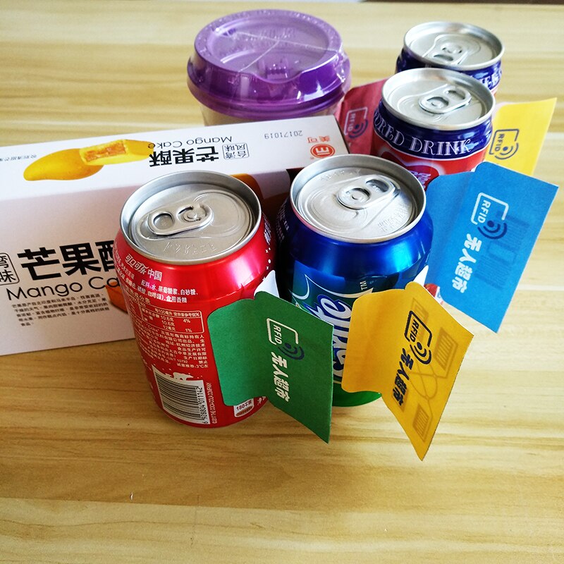 100PCS 9662 Unmanned supermarket electronic label Rfid retail application label UHF RF Automatic settlement access management