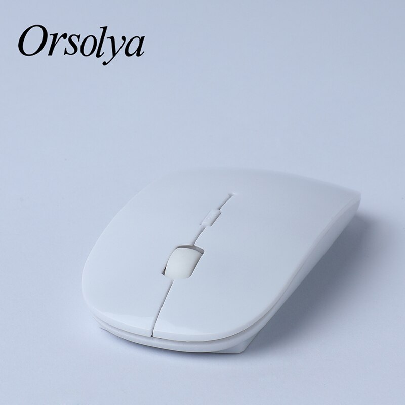 Bluetooth 4.0+2.4G Wireless Mouse Dual Mode 2 in 1 Mouse 1600 DPI Ergonomic Portable Optical Mice For Laptop PC Tablet
