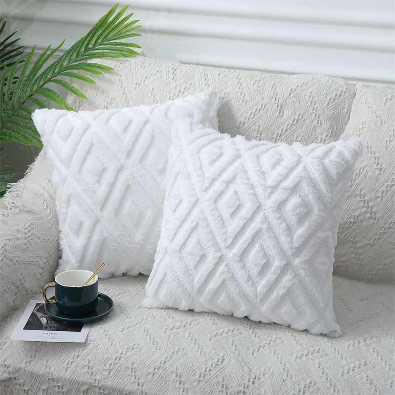 Olanly putetrekk 45 x 45cm mykt plysjputetrekk til sofa putetrekk bomull hjemmedekor sofa putetrekk 50 x 50