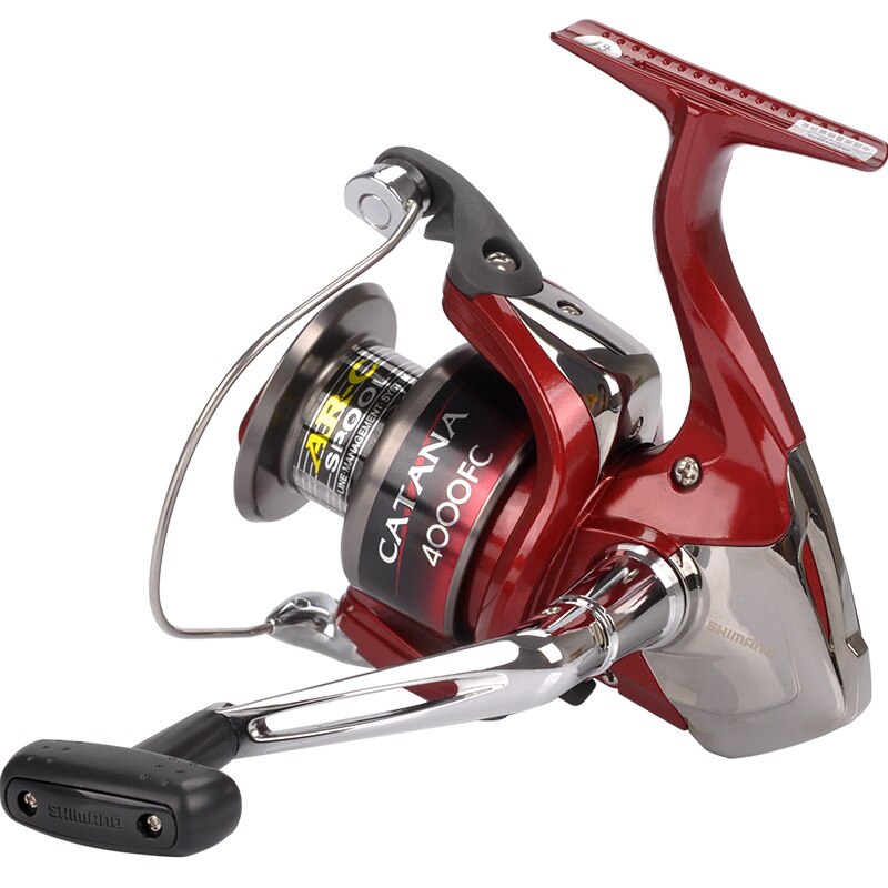 Moulinet de pêche Original Shimano CATANA 1000FC 2500FC 3000SFC moulinet de pêche 5BB Hagane Gear x-ship moulinet de pêche Saltewater: 2500 Séries