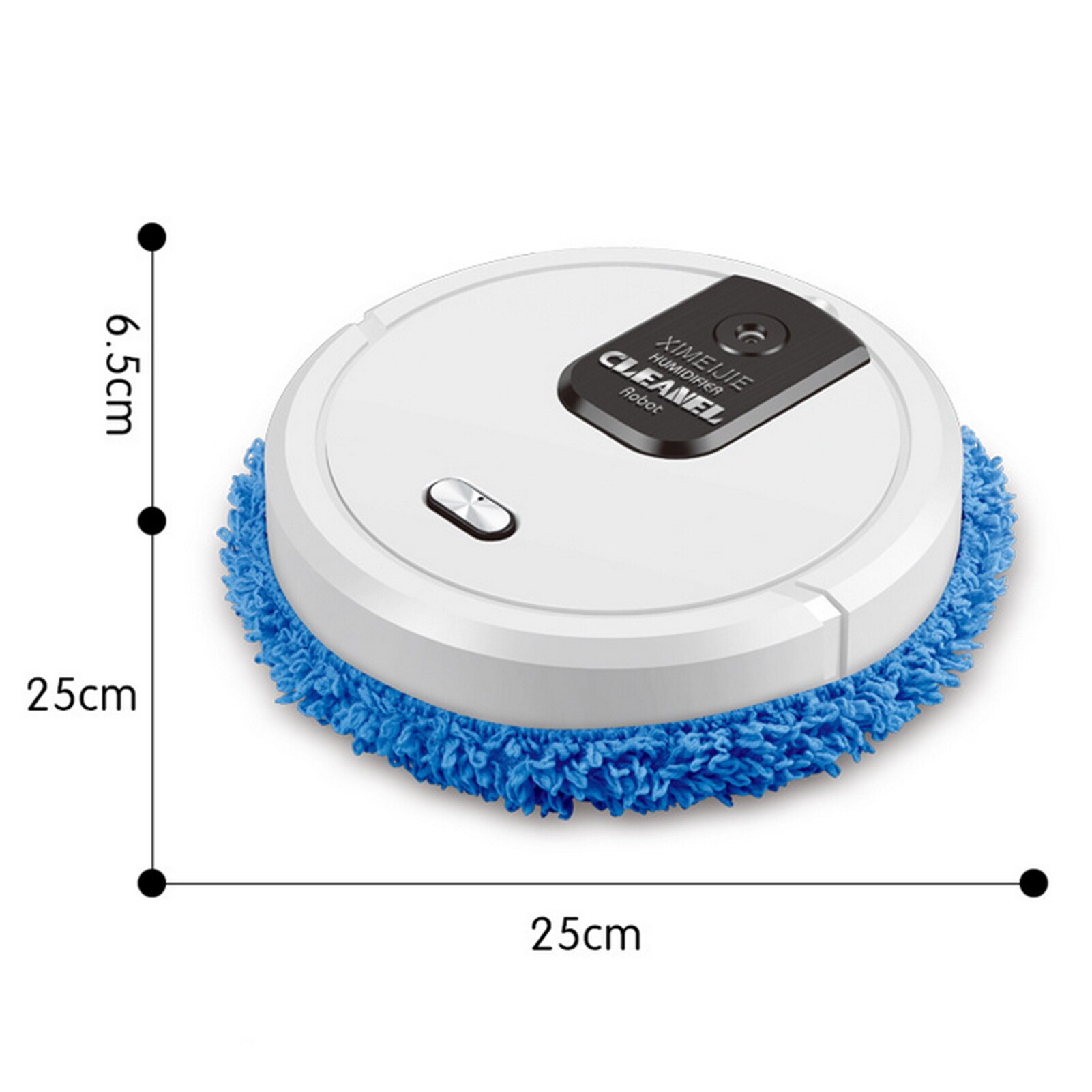 Robot limpiador 3 en 1, limpieza en húmedo y seco, humidificador, eliminación automática de polvo, barredora, carga USB