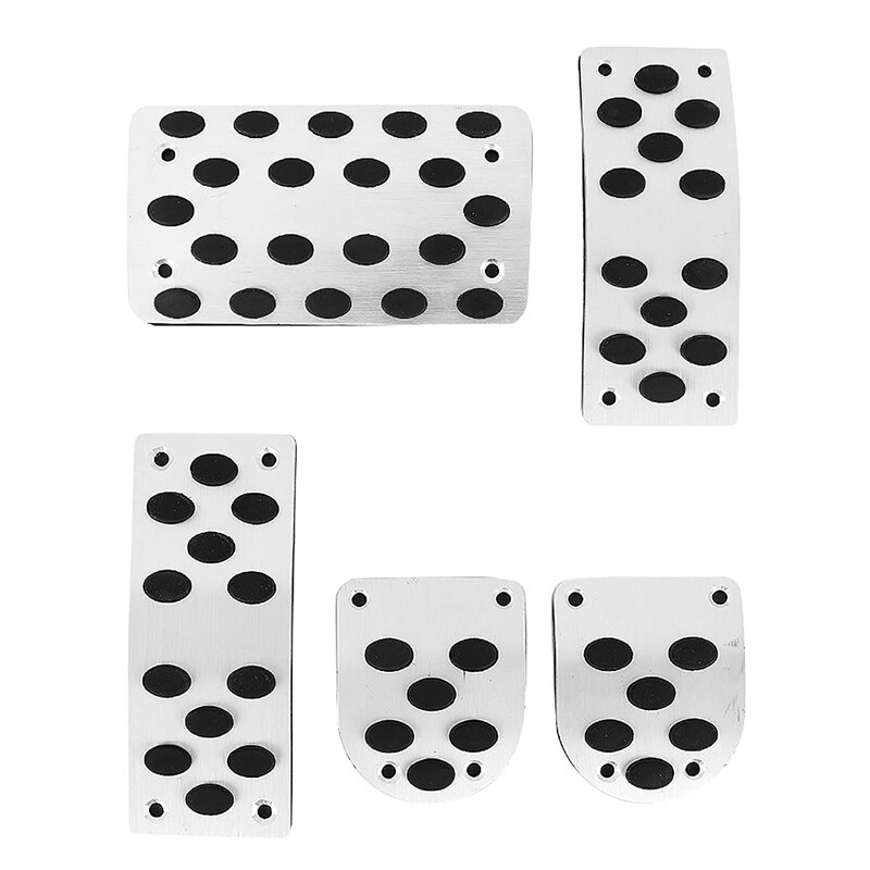 Universal Car Pedal Brake Throttle Clutch Modified Pedal Non-Slip Aluminum Pedal