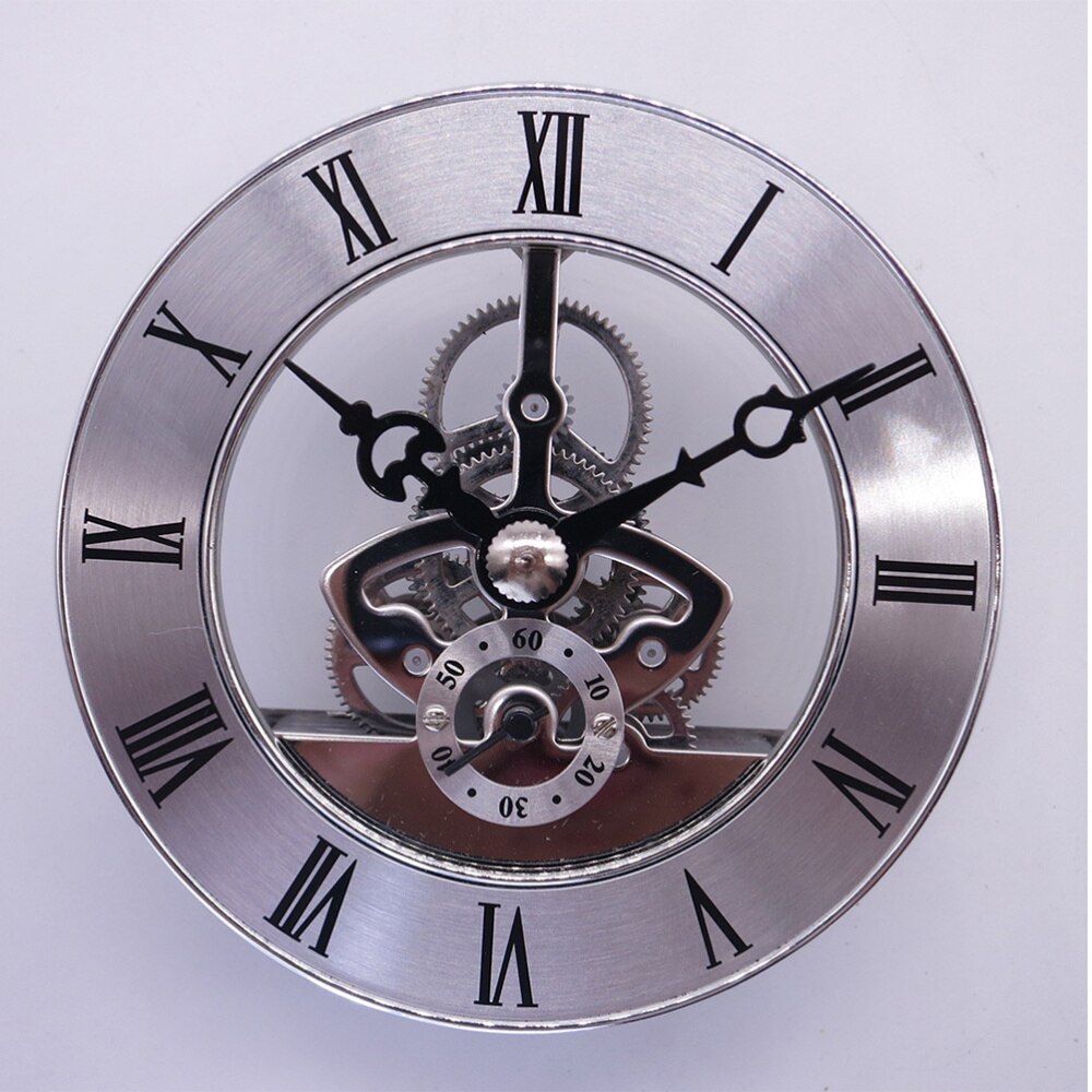 1pc Gear Wall Clock Durable Lightweight Silver Movement Gear Wall Clock for Friends Co-worker Family