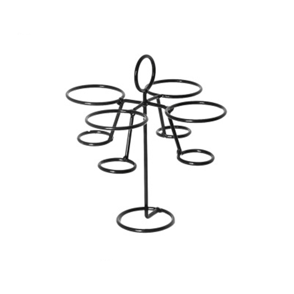 Home Ice Cream Stand Desktop Shop Iron Structure Display Holder Flower Restaurant Wedding Birthday Practical Decorative