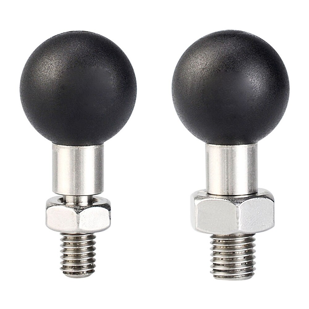 Ball Kopf Adapter M8 M10 Gewinde Schraube für RAM montieren Motorrad Lenker Basis U Bolzen Fahrrad Reiten Aktion Kamera Teile