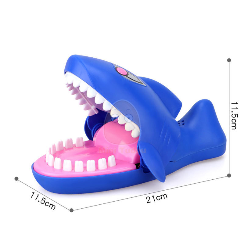 Kid Biting Hand coccodrillo Dinosaur Shark Bite Finger scherzi novità Classic Sound Light Party gioco da tavolo giocattoli per bambini regalo: Shark